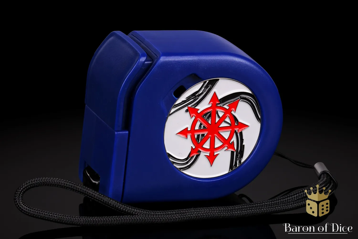 Baron of Dice Marbled Chaos Star målebånd wargaming