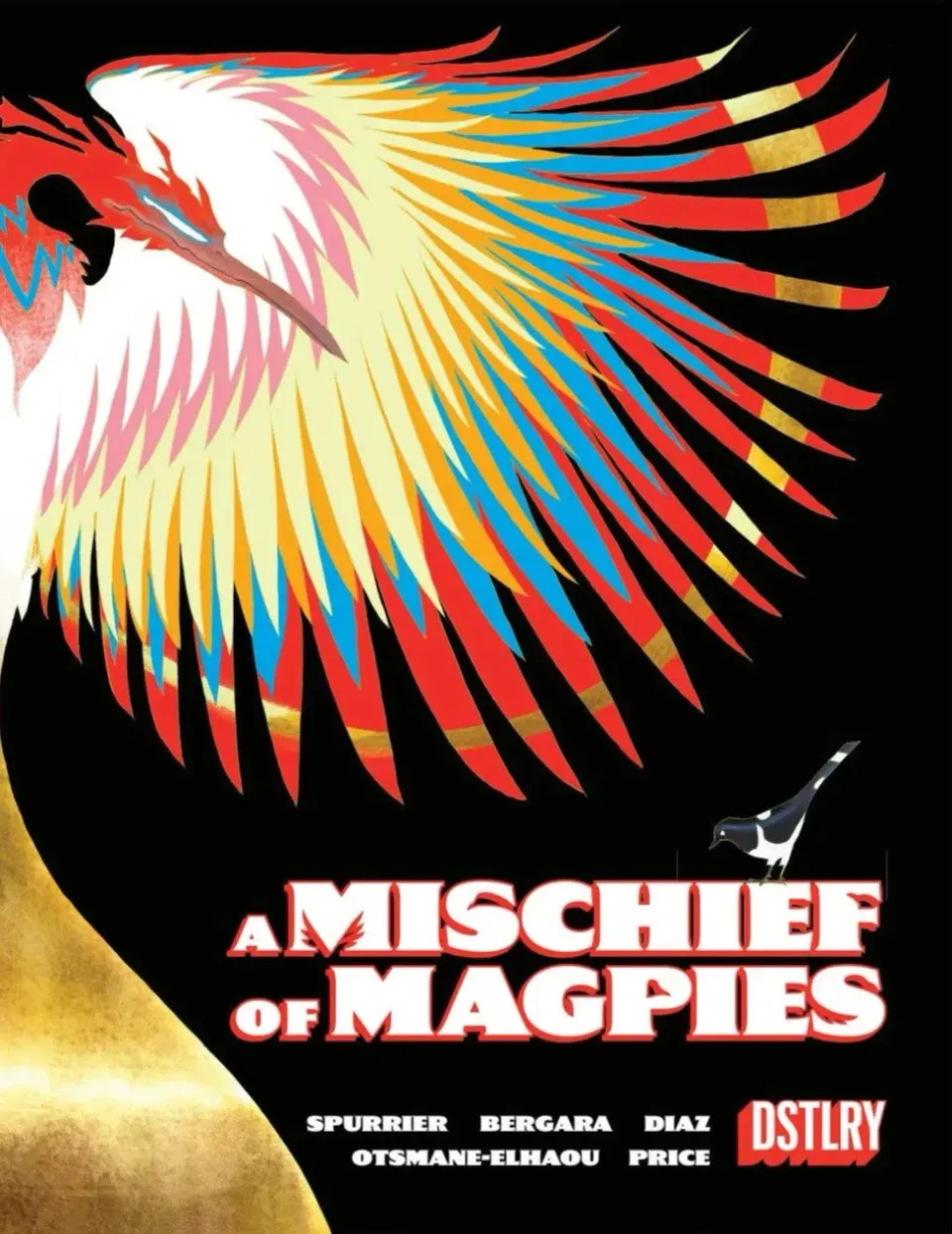 DSTLRY A Mischief of Magpies 3 hefte Cover C Bergara