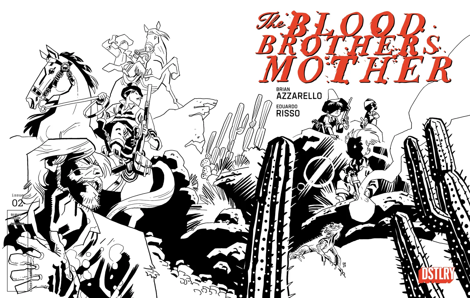 DSTLRY Blood Brothers Mother #2 Cover F Ba hefte