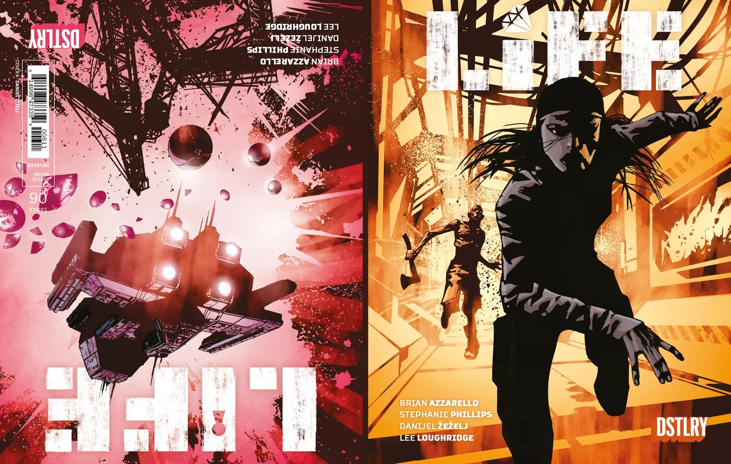 DSTLRY LIFE 6 hefte Cover A Zezelj sci-fi finale