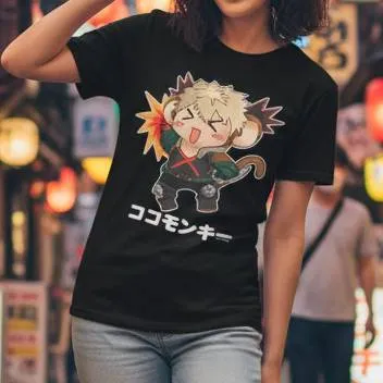 Tokyo Toys My Hero Coco Bakuco t-skjorte bomull