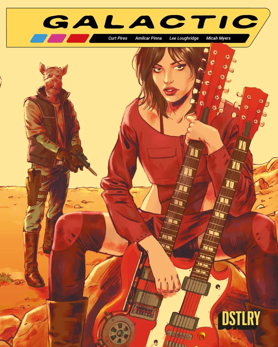 DSTLRY Galactic #3 tegneseriehefte Cover C Blanco 1:5