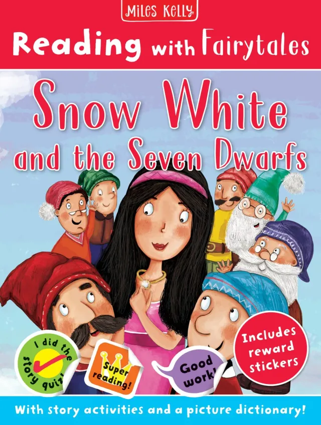 Wingbearer Saga Snow White paperback barnebok med aktiviteter