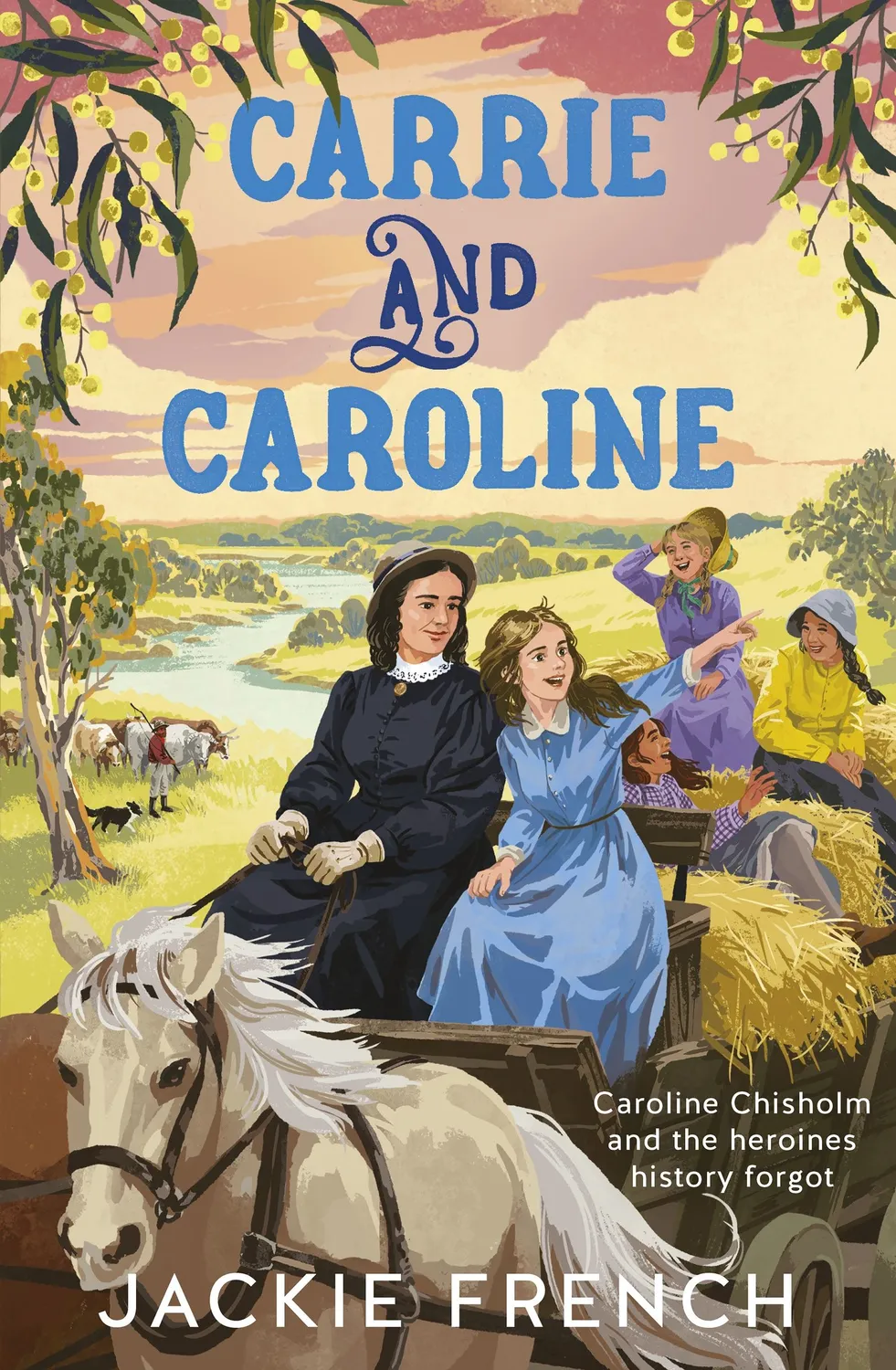 Wingbearer Saga Carrie and Caroline ebok digital historisk roman