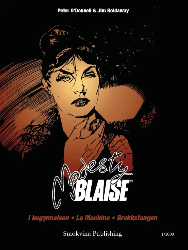 Modesty Blaise album nr 1 og 2 hefte nummerert