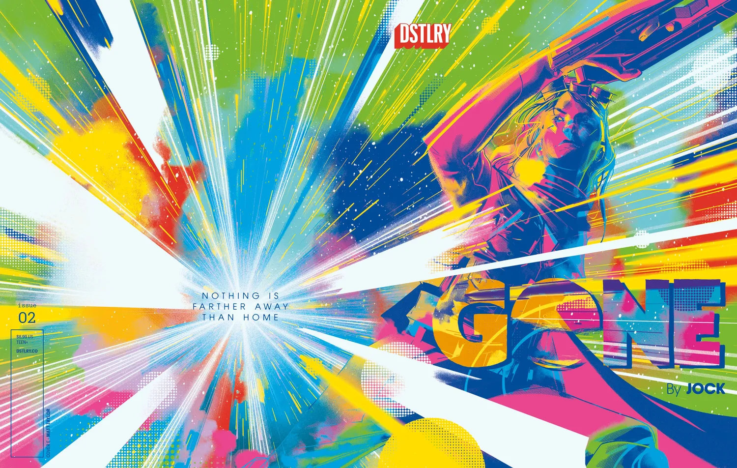 DSTLRY Gone 2 Cover E Taylor hefte 1:50 sci-fi