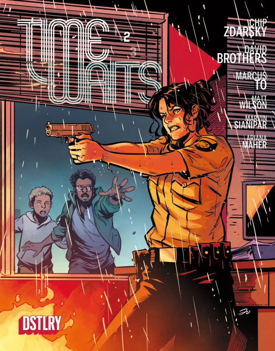 DSTLRY Time Waits #2 Cover A To tegneseriehefte tidsreise