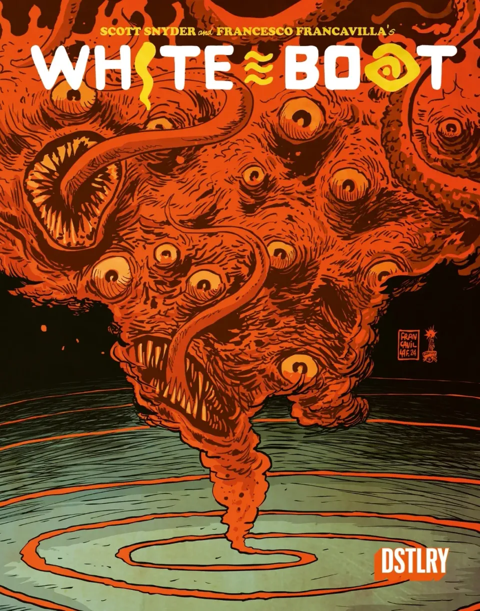DSTLRY White Boat #2 Cover B hefte Francavilla skrekk