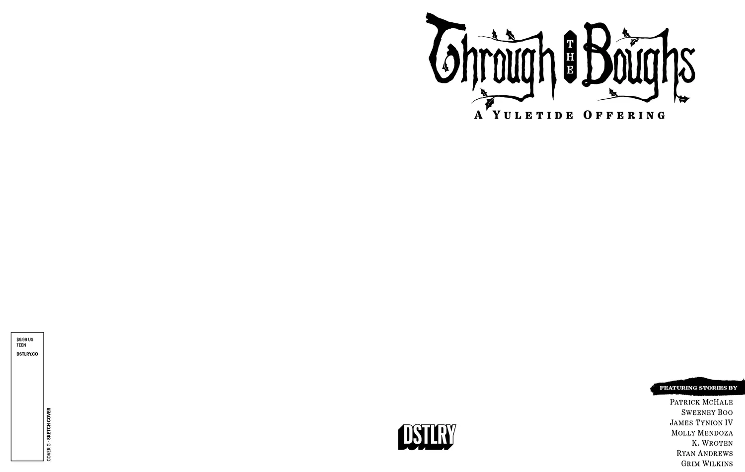 DSTLRY Through the Boughs 1 Cover G Sketch tegneseriehefte jul