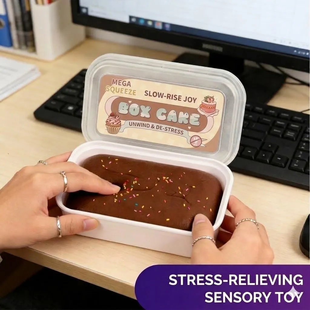 Ralphie’s Squishy Box Cake klemmeleke sjokolade
