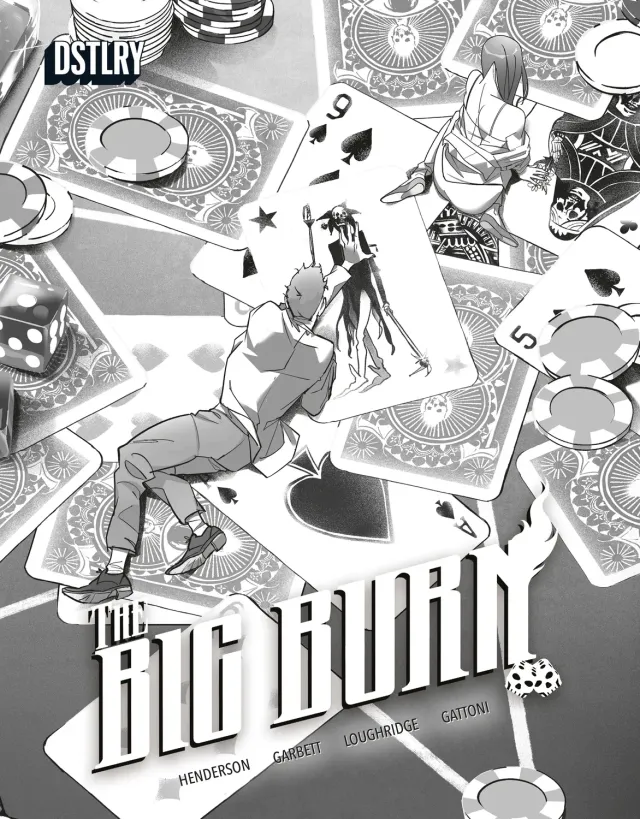 DSTLRY The Big Burn 2 Cover H hefte Gifford fantasy