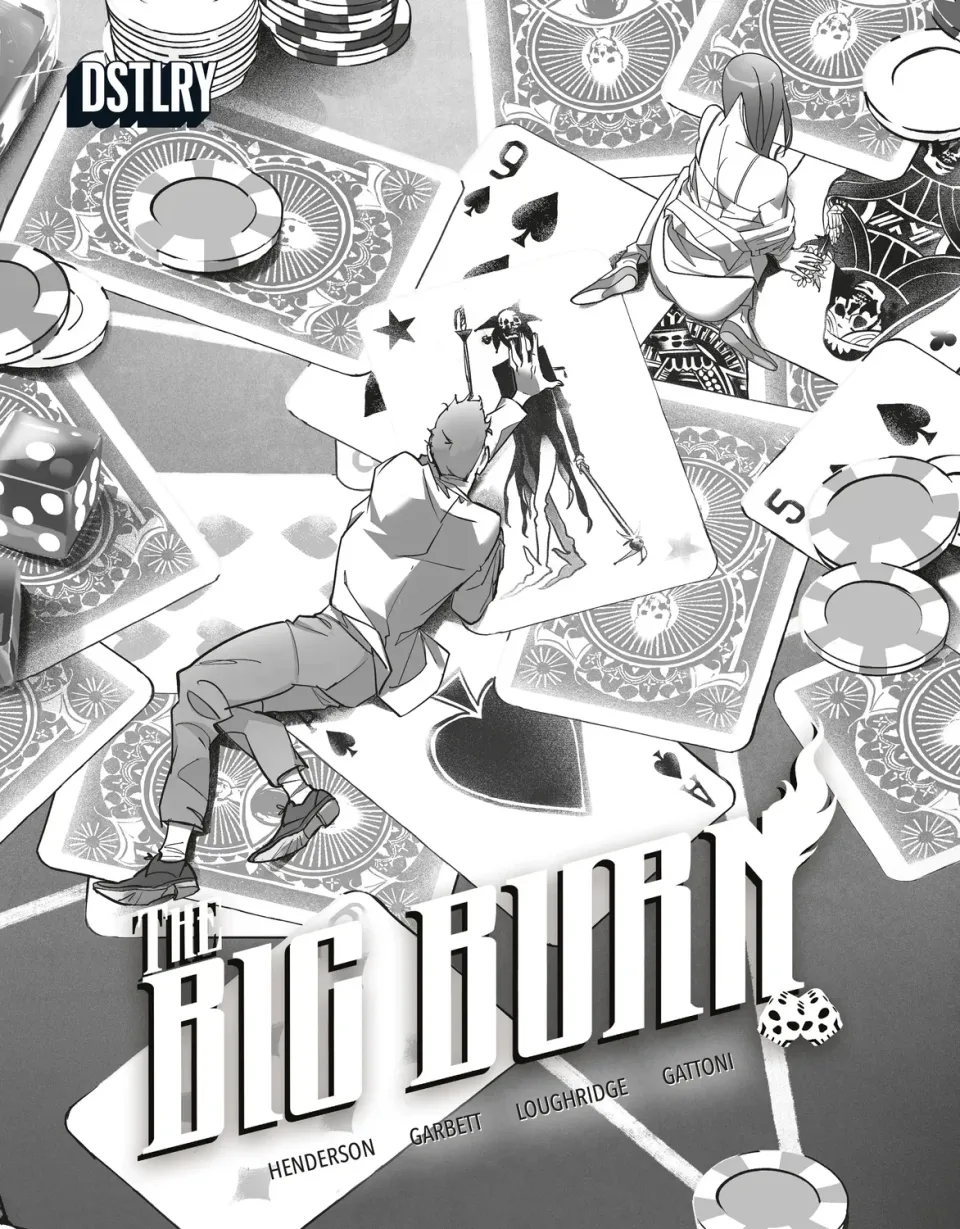DSTLRY The Big Burn 2 Cover H hefte Gifford fantasy