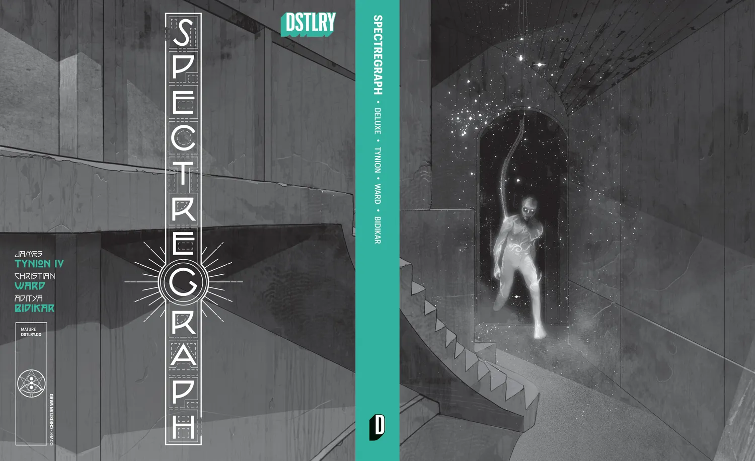 DSTLRY Spectregraph Deluxe innbundet samlebind signert utgave