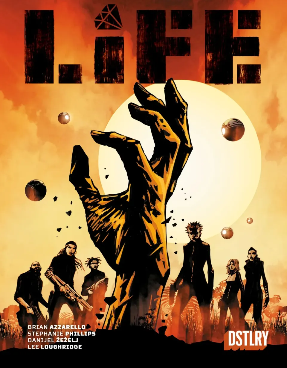 DSTLRY LIFE #5 Cover A Zezelj hefte nest siste del