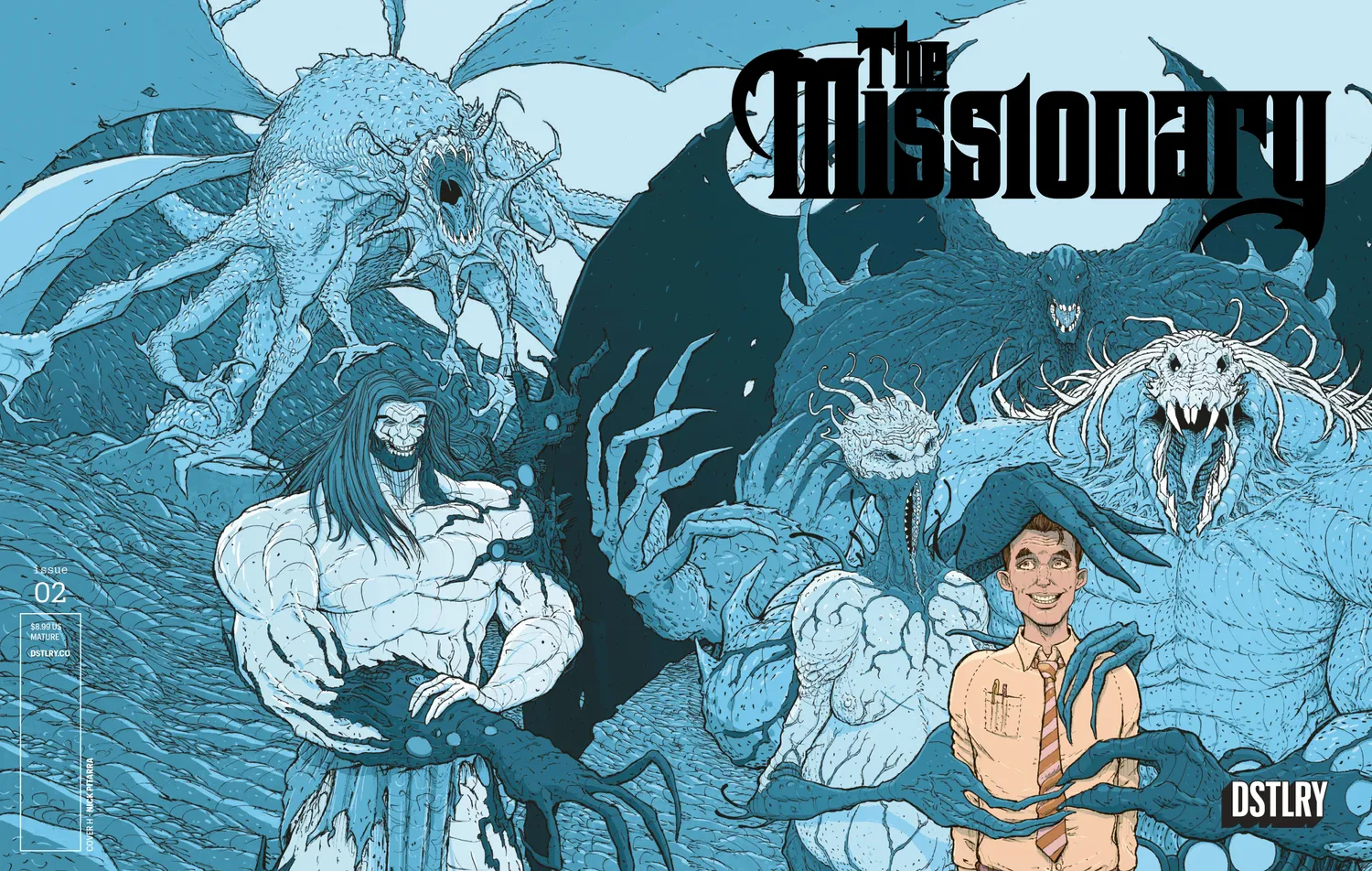 DSTLRY The Missionary #2 Cover H Pitarra tegneserie digital