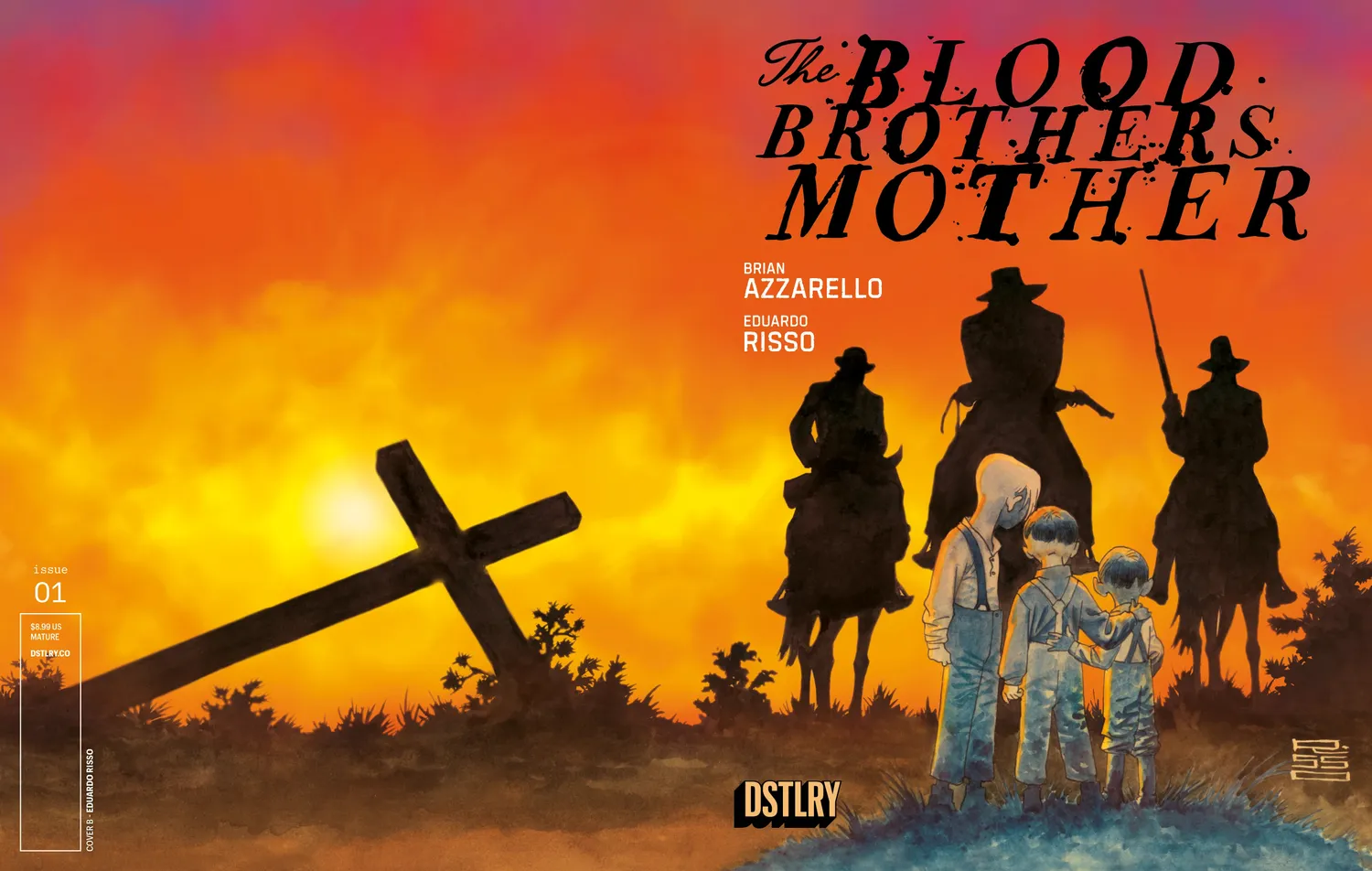DSTLRY Blood Brothers Mother #1 Cover B Risso westernhefte