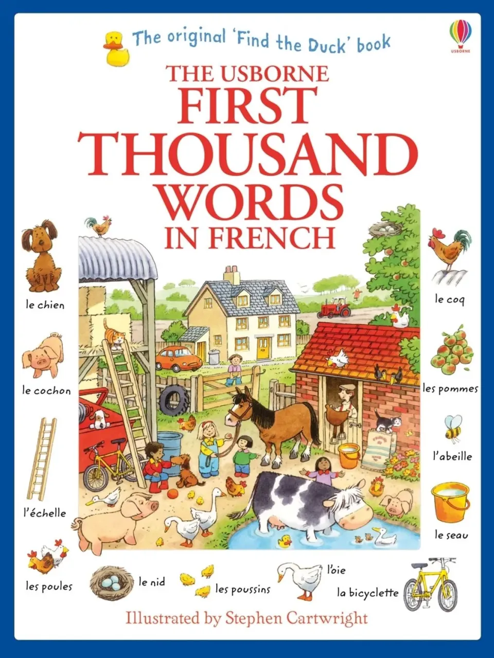 Wingbearer Saga First Thousand Words in French heftet barnebok