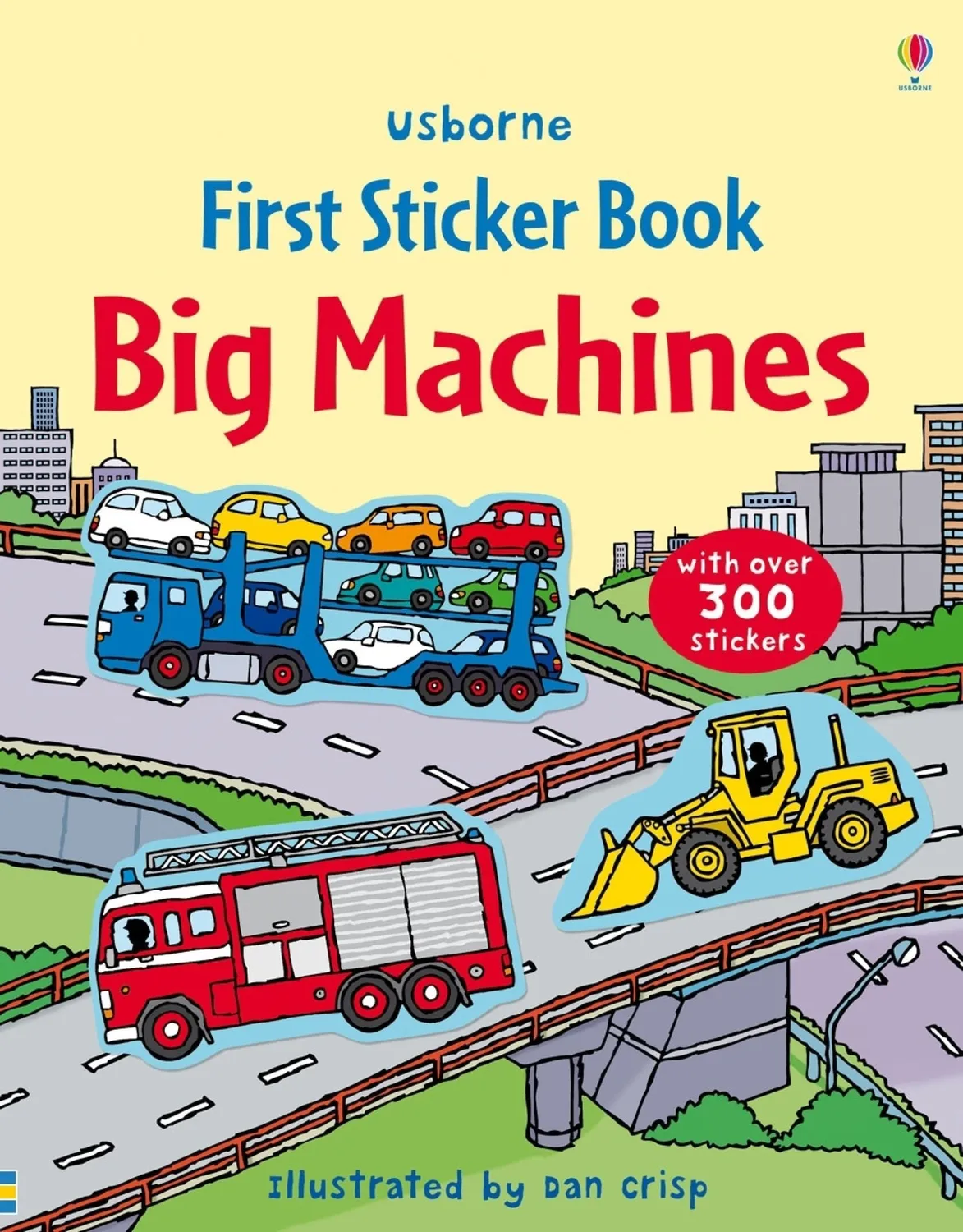 Wingbearer Saga First Sticker Book Big Machines klistremerkebok paperback