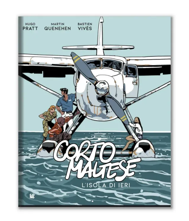 Hugo Pratt Corto Maltese L’isola di ieri tegneserie italiensk utgave