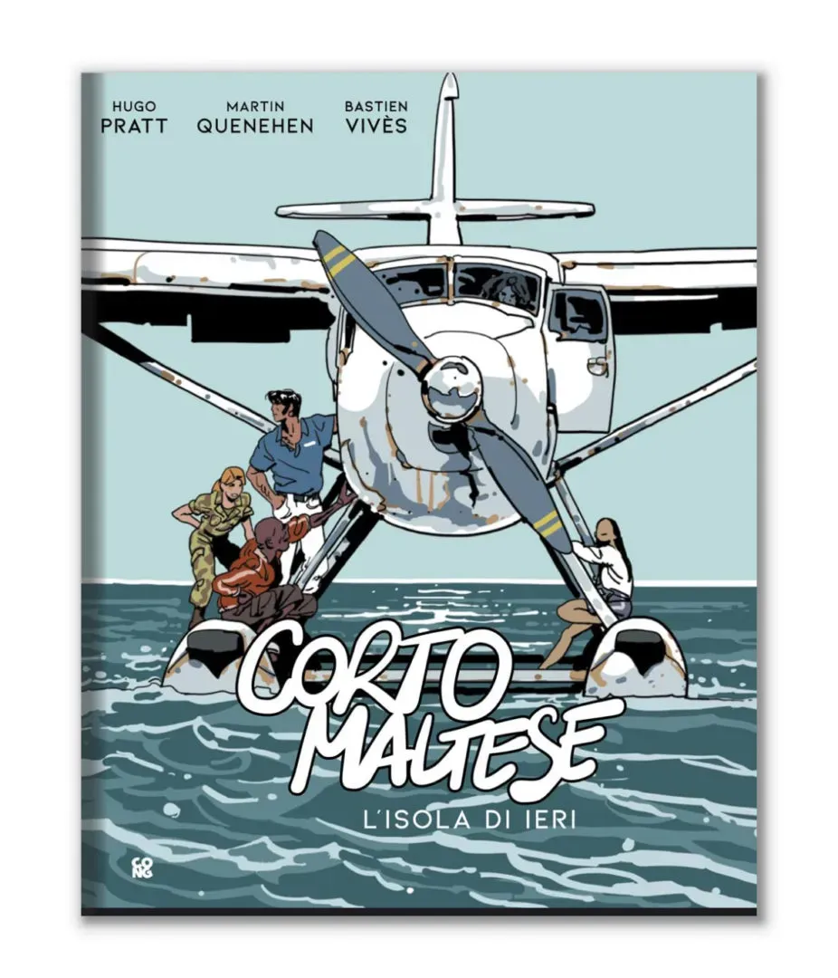 Hugo Pratt Corto Maltese L’isola di ieri tegneserie italiensk utgave