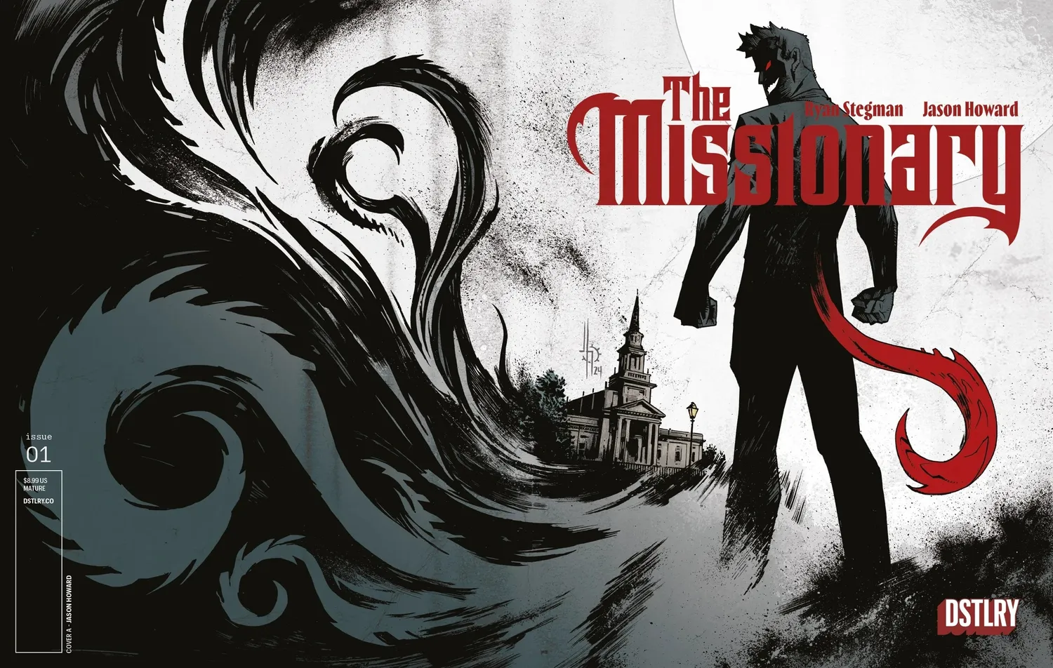 DSTLRY The Missionary 1 tegneseriehefte Cover A Howard