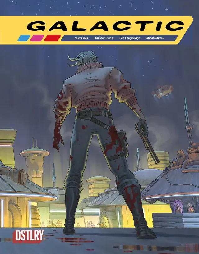 DSTLRY Galactic #1 hefte Cover D Rose ultravold science fiction