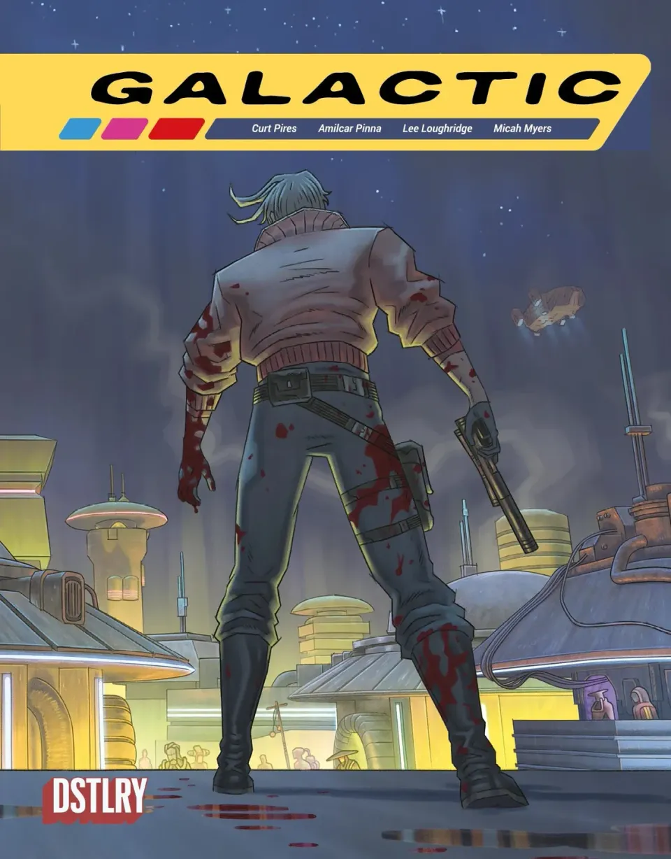 DSTLRY Galactic #1 hefte Cover D Rose ultravold science fiction