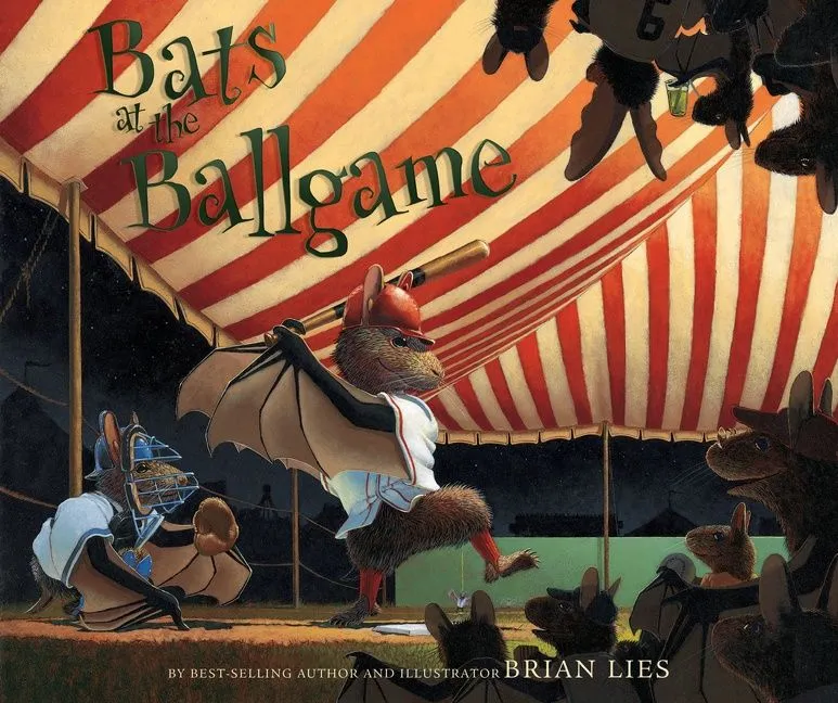 Wingbearer Saga Bats at the Ballgame Brian Lies barnebok paperback