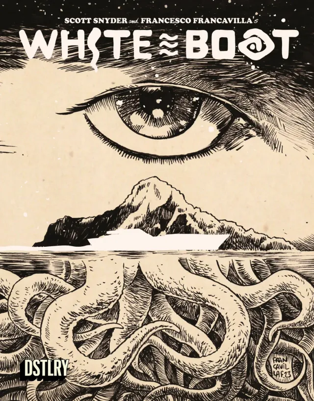 DSTLRY White Boat 1 tegneserie Francavilla digital debut