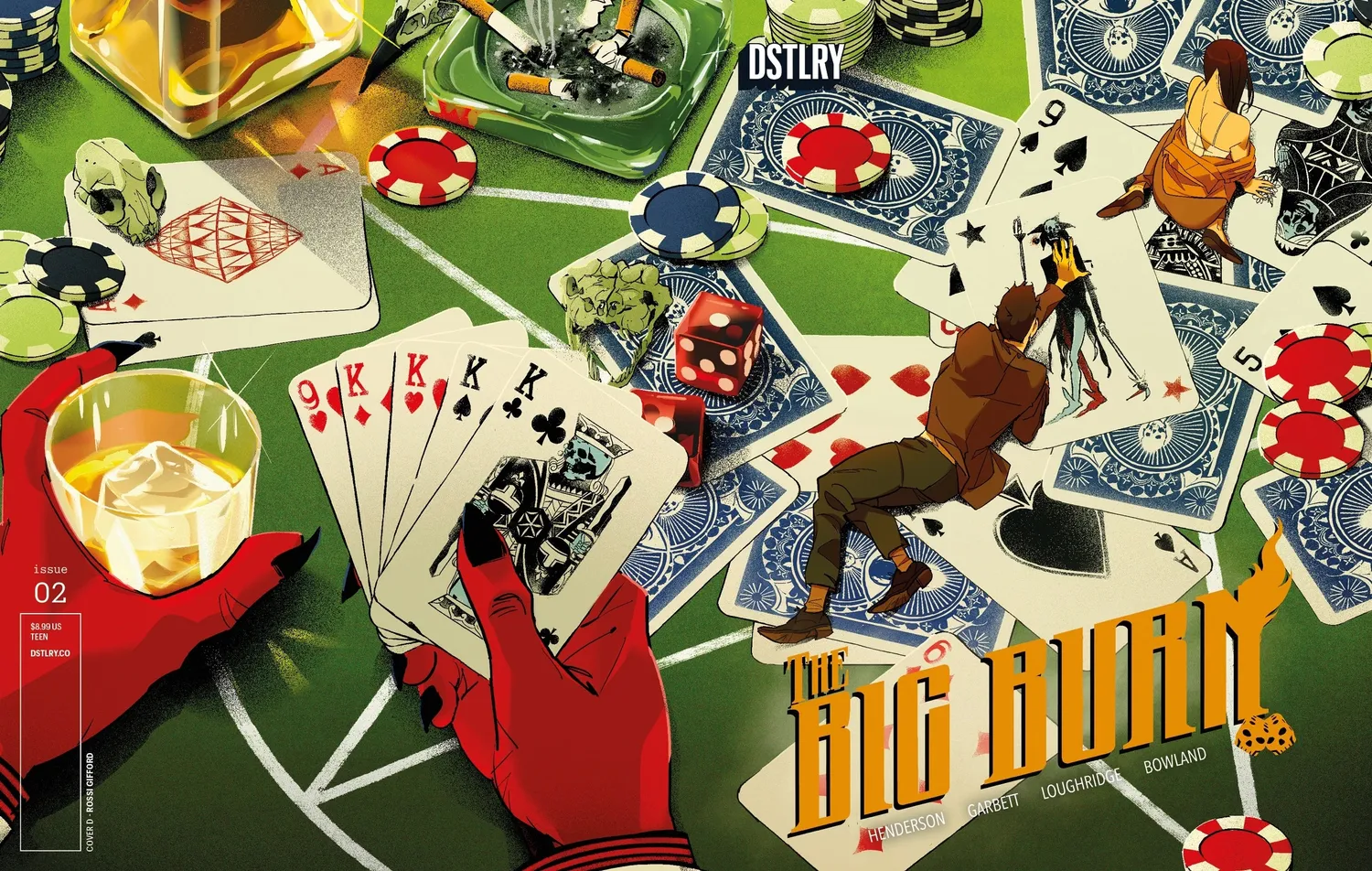 DSTLRY The Big Burn #2 hefte Cover D Gifford 1:25