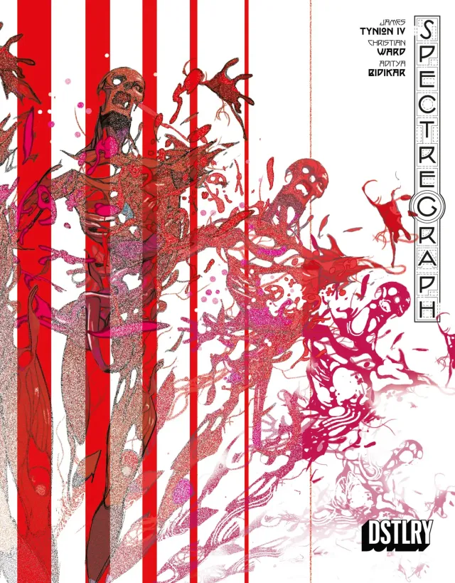 DSTLRY Spectregraph #4 Cover Z Ward tegneseriehefte avslutning