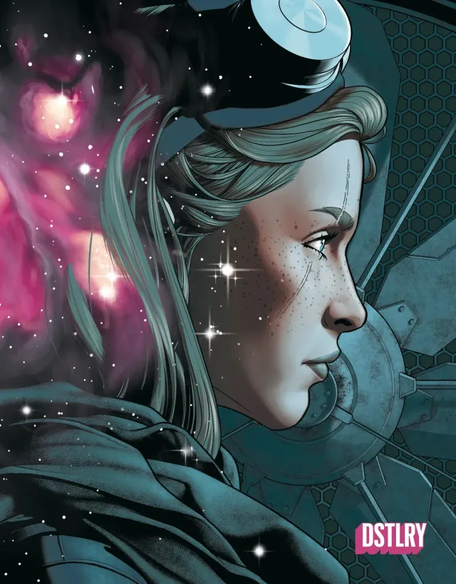 DSTLRY Gone 2 tegneseriehefte Cover F McKelvie sci-fi