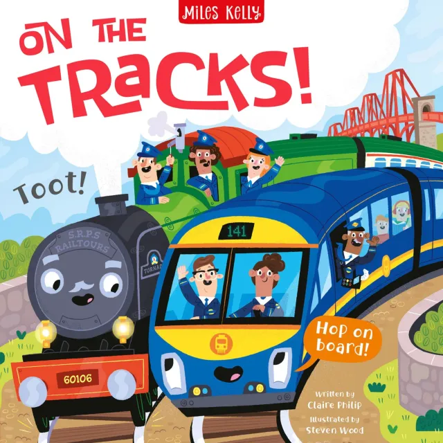 Wingbearer Saga On the Tracks barnebok paperback tog