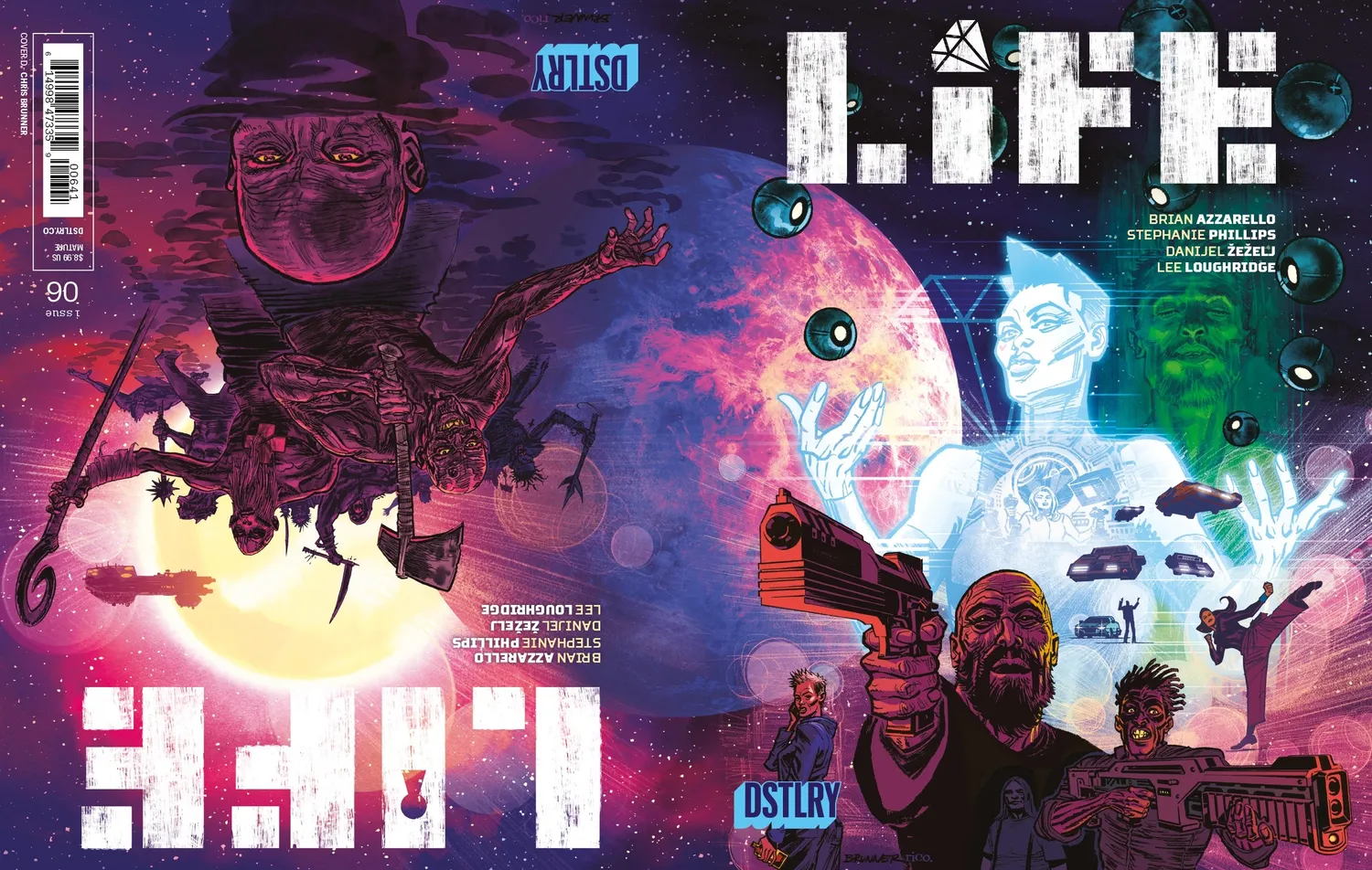 DSTLRY Life #6 Cover D Brunner tegneseriehefte finale
