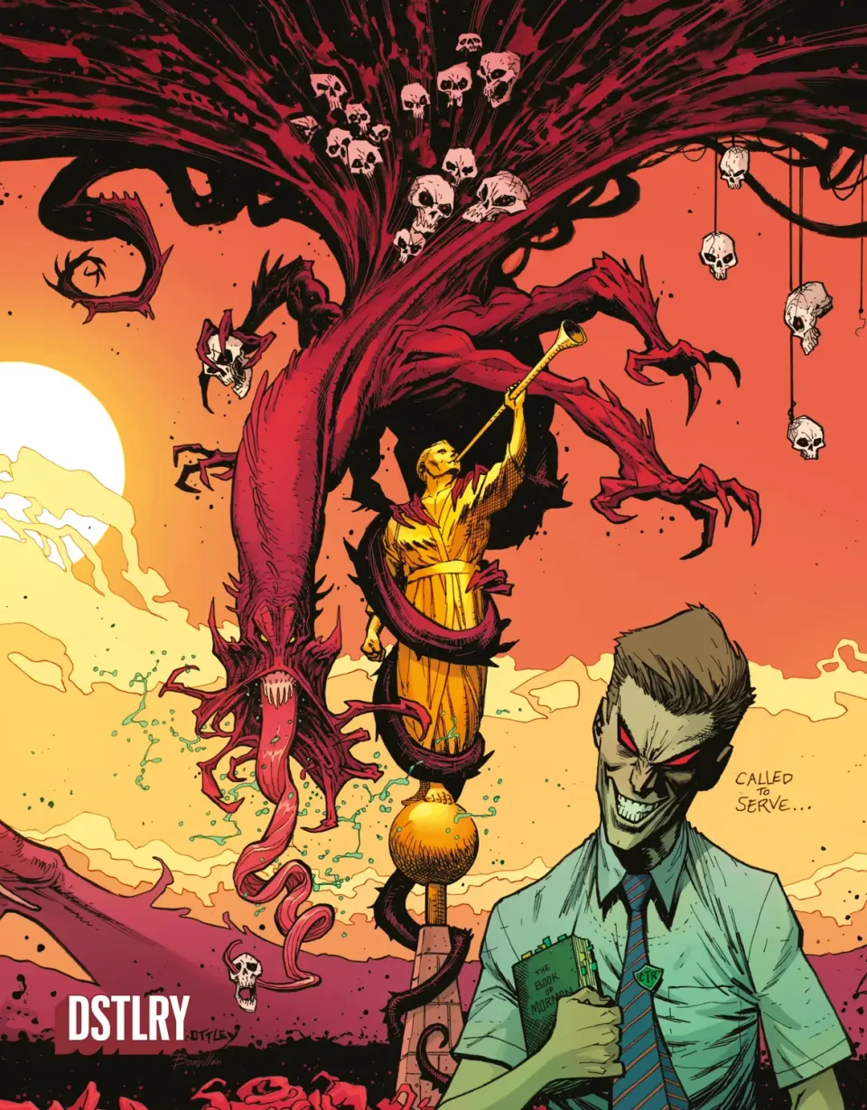 DSTLRY The Missionary #1 hefte Cover J horror