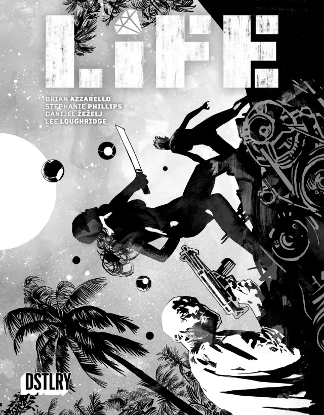 DSTLRY Life #5 Cover E Walsh Black & White hefte flip-book