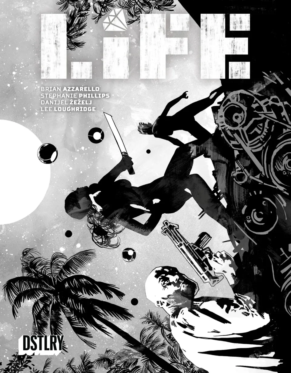 DSTLRY Life #5 Cover E Walsh Black & White hefte flip-book