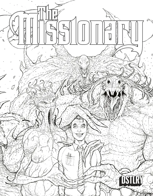 DSTLRY The Missionary nr 2 hefte Cover G Pitarra