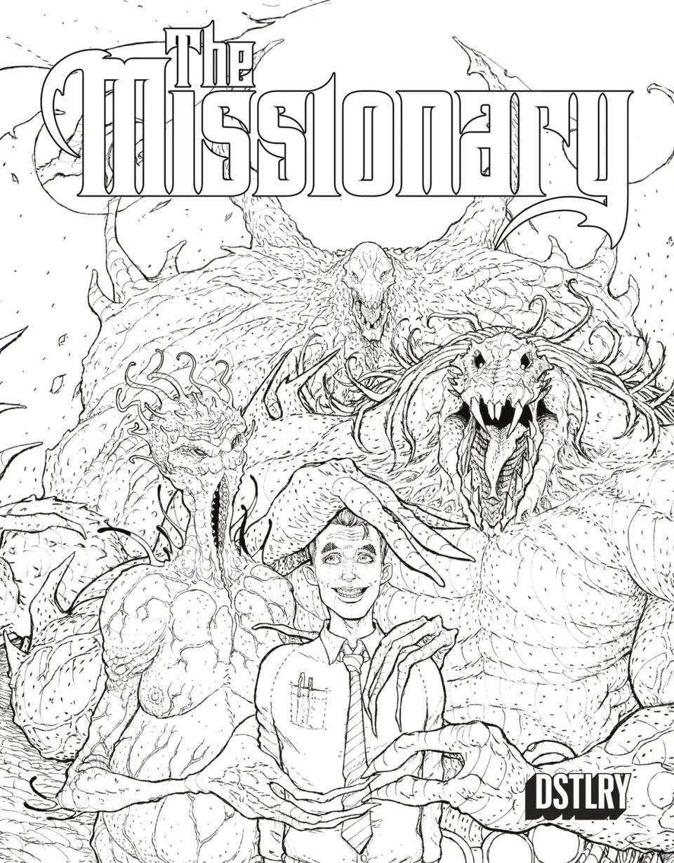 DSTLRY The Missionary nr 2 hefte Cover G Pitarra