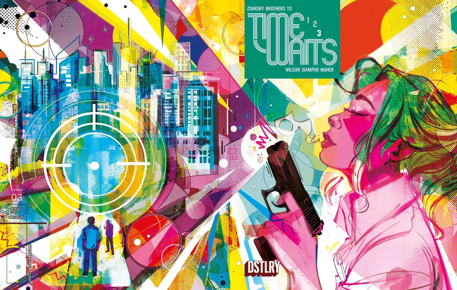DSTLRY Time Waits #3 Cover C Baldari hefte 1:10 variant