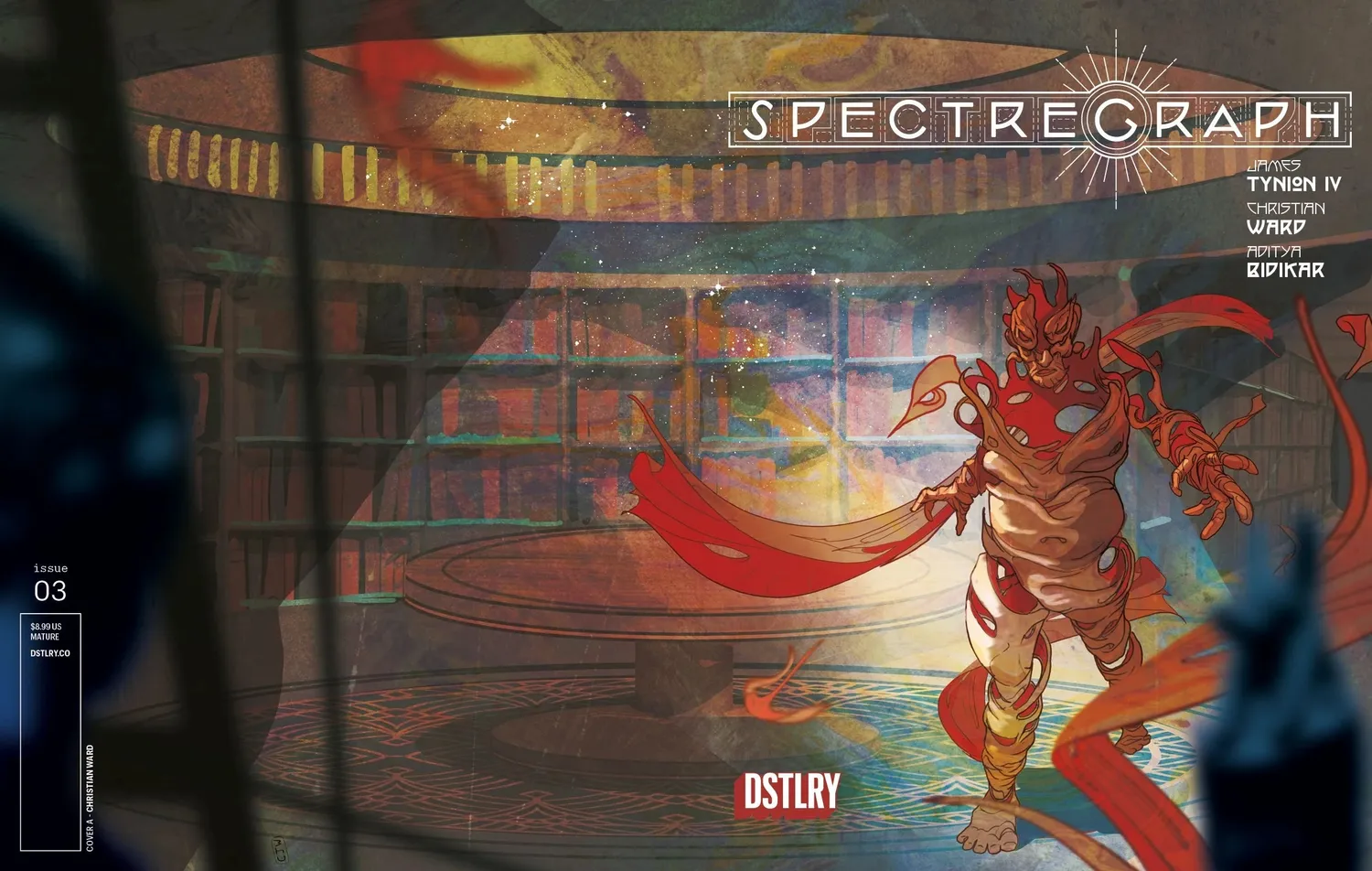 DSTLRY Spectregraph 3 hefte Cover A Ward gotikkskrekk