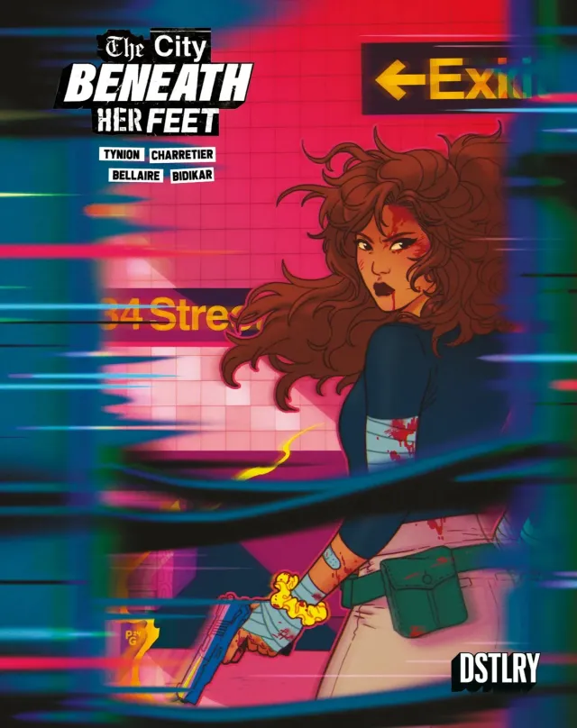 DSTLRY The City Beneath Her Feet 3 hefte Cover D Ganucheau thriller
