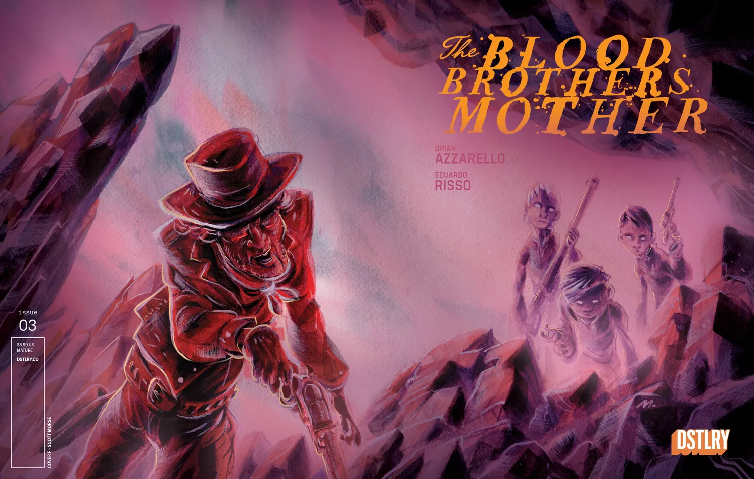 DSTLRY Blood Brothers Mother #3 tegneseriehefte Morse western