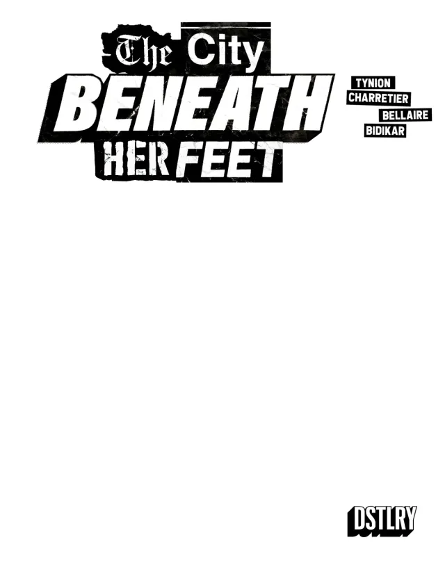 DSTLRY City Beneath Her Feet #1 hefte Cover G Sketch thriller