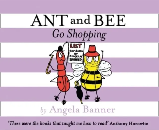 Wingbearer Saga Ant and Bee Go Shopping barnebok innbundet lese-læring