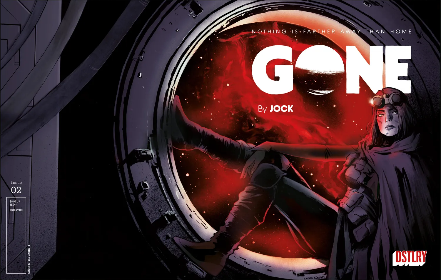 DSTLRY Gone #2 hefte Cover C Garbett sci-fi