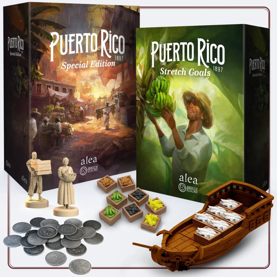 Puerto Rico 1897 Special Edition brettspill sundrop