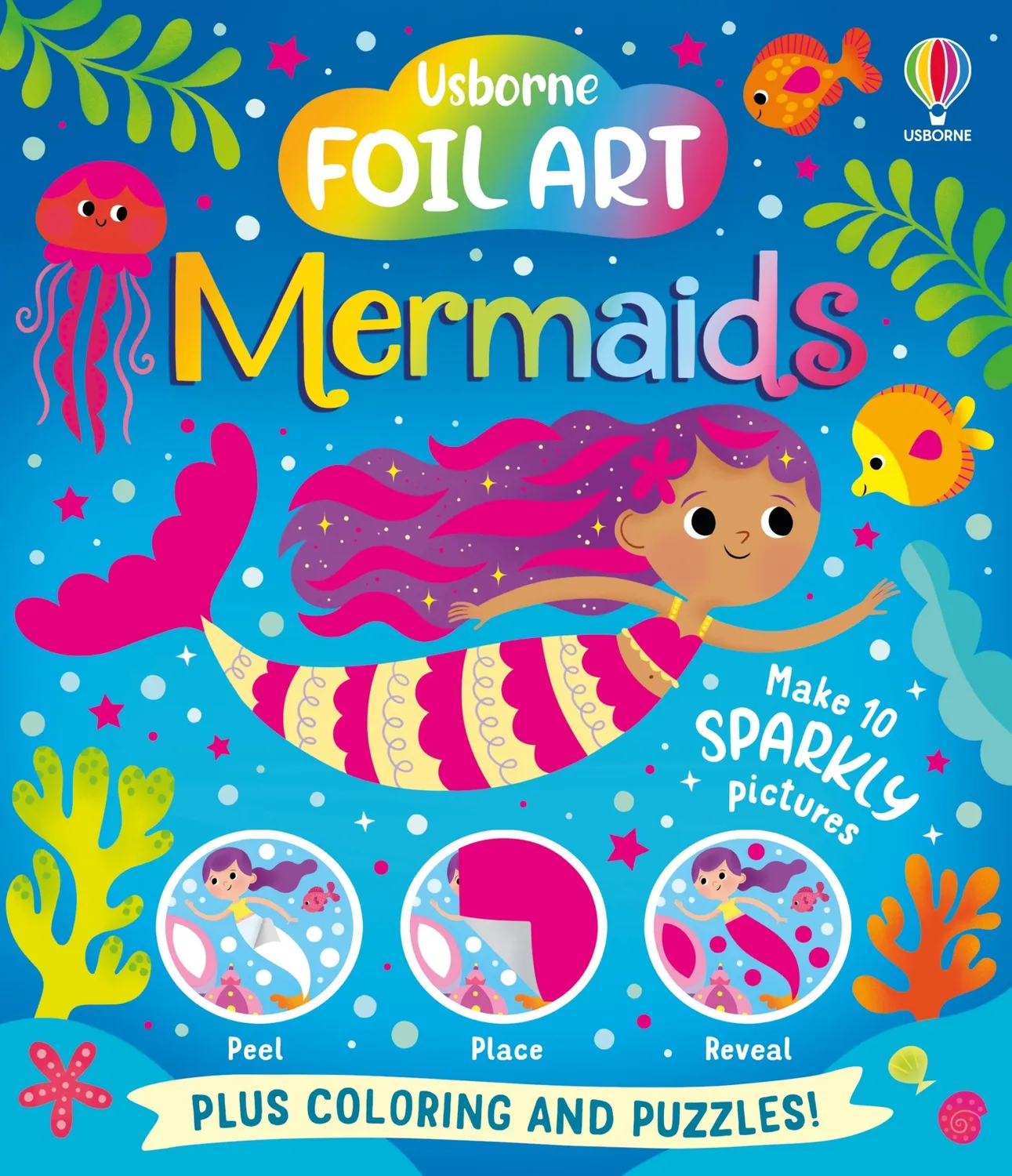 Wingbearer Saga Foil Art Mermaids aktivitetsbok folie