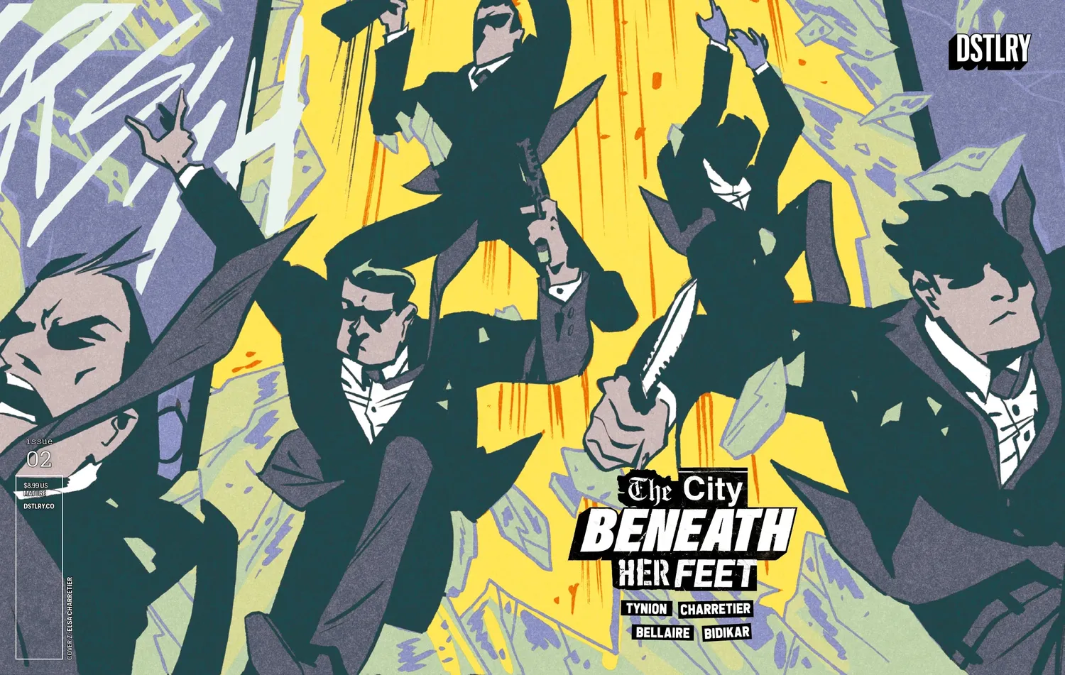DSTLRY The City Beneath Her Feet nr 2 digital utgave Cover Z