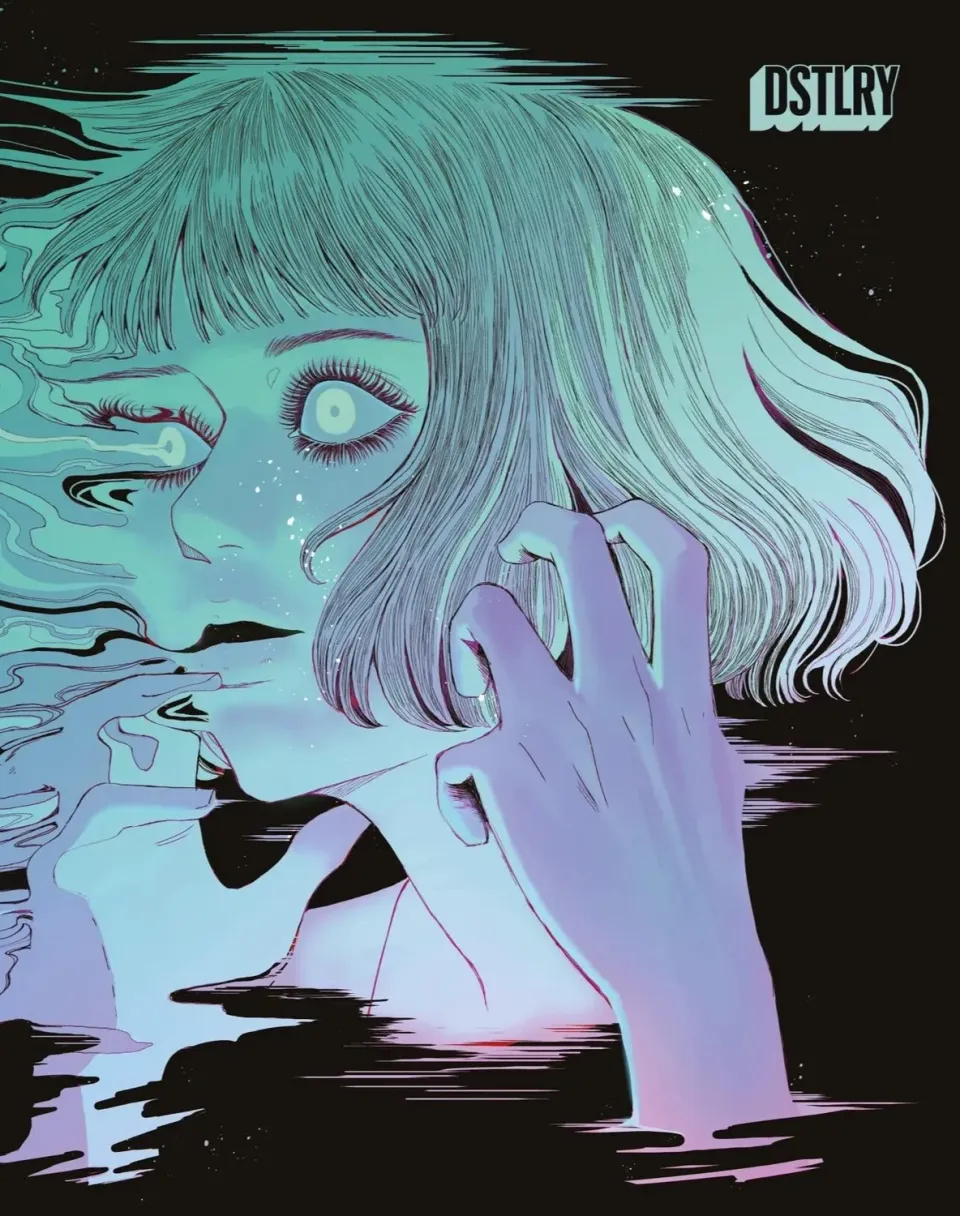 DSTLRY Spectregraph #2 Cover I Citriya tegneseriehefte eksklusiv